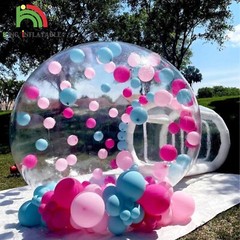 13FT Inflatable Bubble House Balloon Dome Bubble Tent Outdoor For Birthday Party