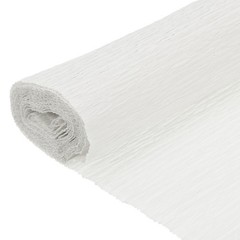 2Pcs Crepe Paper, 7.9ft Long 20 Inch Wide White Crepe Paper Roll