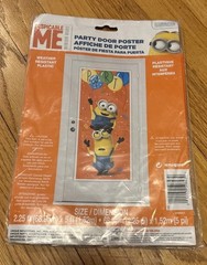 Illumination Despicable Me Party Door Cover Poster Decor Happy Birthday Minions