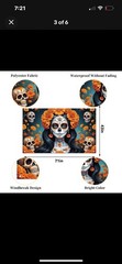 Cinco de Mayo Backdrop for Photography Day of The Dead