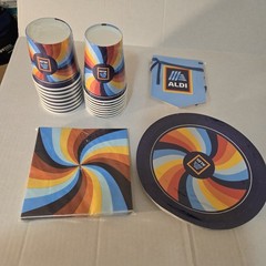 NEW 2026 ALDI 50th Birthday Celebration Box Party Pack Limited Edition –Serves 8
