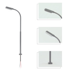 OO HO scale Model Street Lights Post Street 1:87 White LED Landscape Brand New