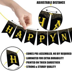 KatchOn, Large Happy New Year Banner 2026-10 Feet, Pre-Strung | Happy New Yea…