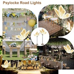 2PC Butterfly Floor lamp,Ceiling Lamp,for Wedding Party Decorations Props-31inch