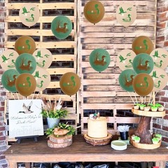 Sursurprise Duck Hunting Party Decorations 36Pcs Mallard Duck Balloons 12 Inc…