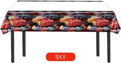 Complete 52-Piece Cars Birthday Decoration Set: Banners, Backdrop & Balloons