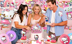 Hello Kitty & Friends Party Decor Sanrio Birthday Supplies Balloons Cake Toppers