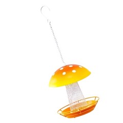 Mushroom Bird Feeder for Balcony Yard and Porch Hanging Use Display
