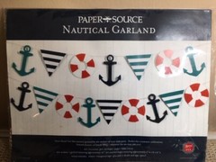 Paper Source Nautical Garland Kit * New * 16364 * Approx. 12′ *