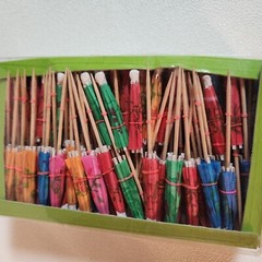 Parasol Picks 144 pcs Colorful Party Luau Tropical Cocktail Oriental Trading Co