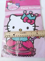 Rare 2011 Hello Kitty Princess Party Garland Macy’s Exclusive Hard To Find