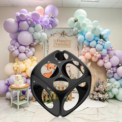 13 Sizes Balloon Sizer Cube Box , Collapsible Balloon Measurement Tool