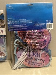 THE LITTLE MERMAID Party Kit With Decor, Candle, And Background Props!!