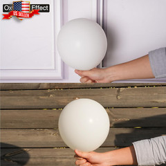 Premium Elegant 140-Pc Matte White Balloon Set for All Occasions – Various Sizes