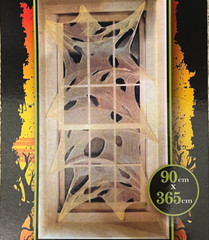 Halloween Window Netting Table Wall Spooky Web Effect Haunted House Decoration