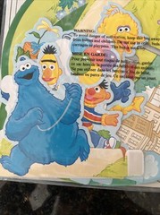 Designware Sesame Street Stand-Up Centerpiece Big Bird Grover Cookie Monster