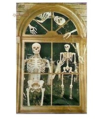 Halloween Haunted House Scene Setter Help ME Bloody Hands photo prop backdrop