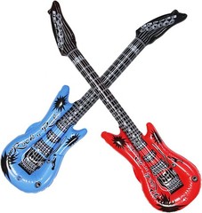 Children’s 6-Pack Inflatable Guitar Party Favors – Waterproof & Fun for All Ages