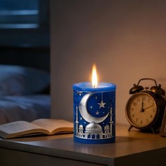 Eid Ramadan Star Moon Candle Molds For Candle Making Cylinder Umrah Mubarak Cand