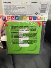 Unique Building Blocks «Party Time» 6ft. Party Banner Decoration Supply New!!!