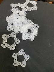 Plastic Balloon Arch Clips, reusa 188 PCS, For Wedding Shower Party Decor, White