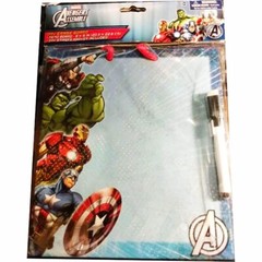 Marvel Avengers Dry Erase Board with Marker & Hanging Strap Kids Gift NEW Favors