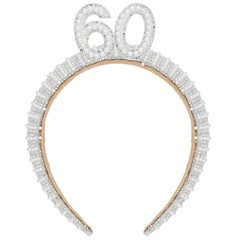 60Th Birthday Decorations for Women, 60Th Birthday Crown 60Th Birthday Party Fav