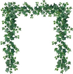 3 Pcs Artificial Ivy Vines Kit 6.4Ft Odorless Silk Ivy Garland with Green Leaves
