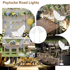2PC Butterfly Floor lamp,Ceiling Lamp,for Wedding Party Decorations Props New-