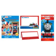 THOMAS THE TANK ENGINE PARTY WELCOMING KIT DOOR COVER PLACE CARDS NAME TAGS