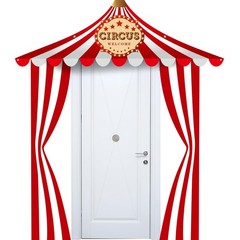 3 Pcs Circus Tent Decorations Carnival Circus Theme Party Decorations Carniva…