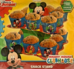 Disneys Mickey Mouse Clubhouse Disposable Cupcake Snack Birthday Stand