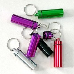 3Pcs Travel Storage Box Aluminum Alloy Bottle Mixed Color Kitchen Spice Jar