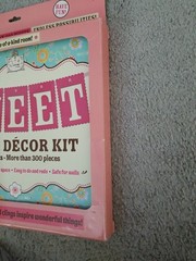 Sweet Room Decor Kit, 50 Projects, More Than 300 pieces, Stickers, Punch-outs +