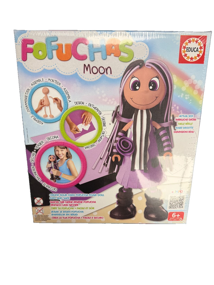 Fofuchas Moon Doll Brand New Sealed Box Rare HTF USA Seller (16365)