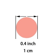 100g Rose Gold Glitter Metallic Round Table Confetti Circle Dots for Party