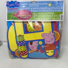 Peppa Pig Letter Banner Kit Party Decoration over 10ft long Birthday