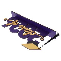2 Pcs Graduation Season Commemorative Display Decoration Desktop of