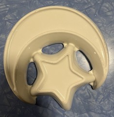Elegant Ceramic Moon & Star Tray – Perfect for Ramadan & Eid Celebrations