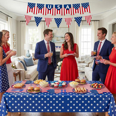 4th of July Decorations, 250th Anniversary Patriotic Party Supplies, Plates a…