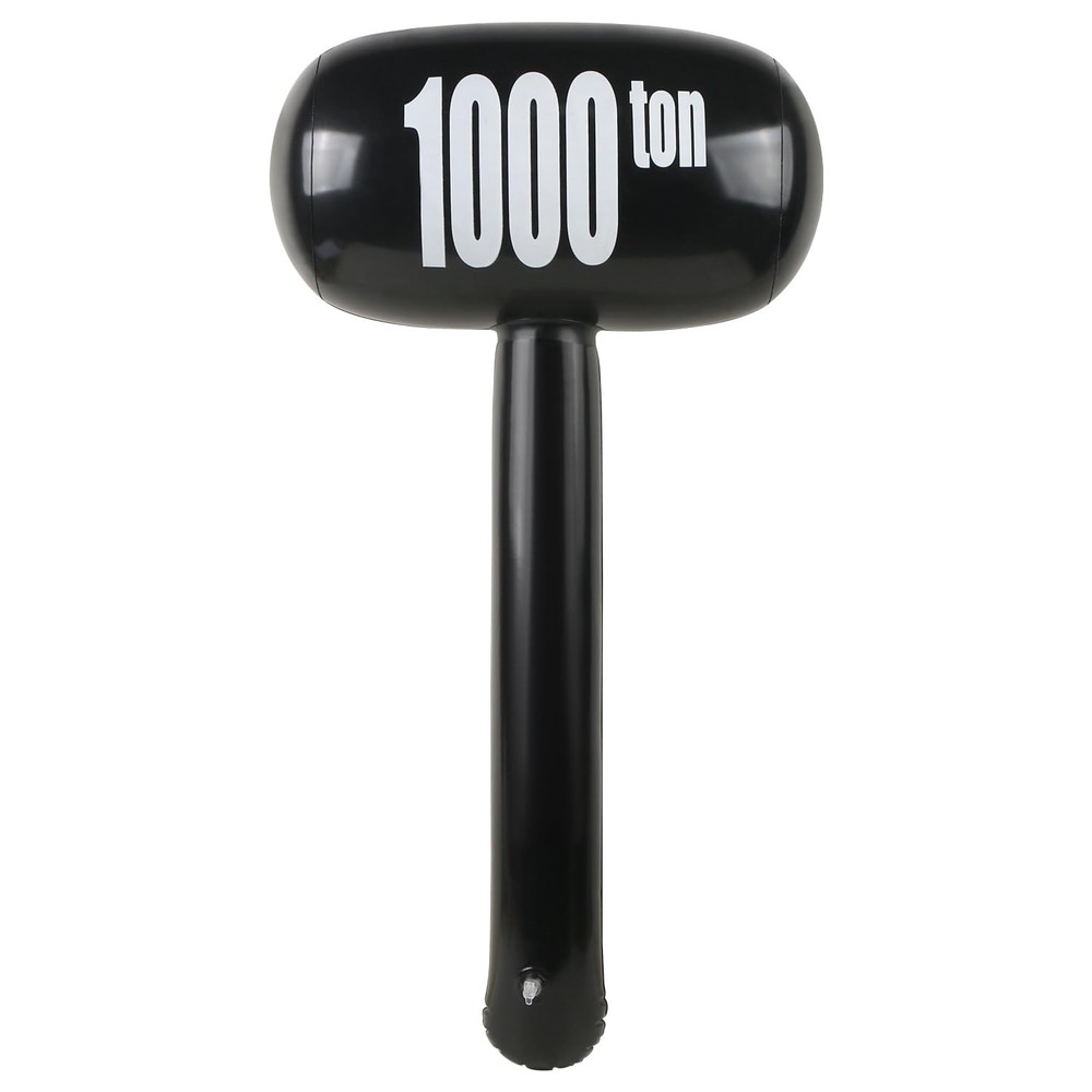 Giant Inflatable Hammer,Funny Carnival Circus /Halloween Party Decorations Fa…