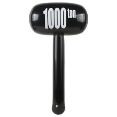 Giant Inflatable Hammer,Funny Carnival Circus /Halloween Party Decorations Fa…