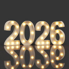 Marquee Numbers 2026 Light up Numbers for 2026 Prom Graduation Marquee Letters C