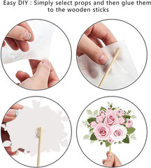 Wedding Photo Booth Props, Bachelorette Party Decorations, Engagement Party Deco