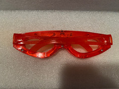 1 Child’s Red Flashing Lights Party Glasses 5.5″(NO Lenses) Pre-Owned* h2