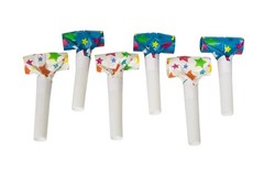 Folat 65790 Multicoloured Stars Streamers 24 cm Set of 6