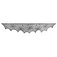 Beistle Spider Web Mantel Scarf – Halloween | Party Supply | Decoration