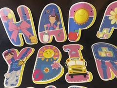 Ms Rachel Birthday Banner