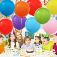 36 Inch Large Balloon, Assorted Colors Big Balloons 8 Pcs Helium Giant Latex …