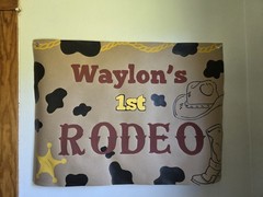 Handpainted Banner Heavy Duty Kraft Paper